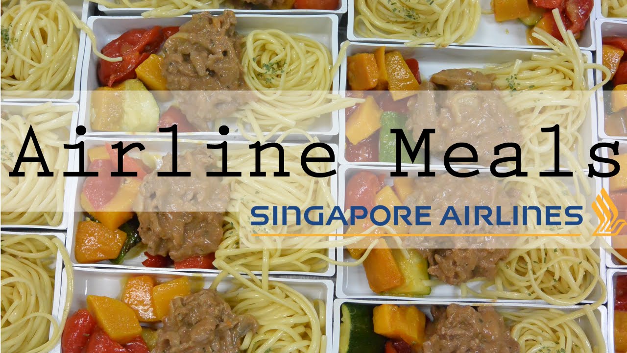 How It's Made Airline Meals at Singapore Airlines Catering Facility YouTube
