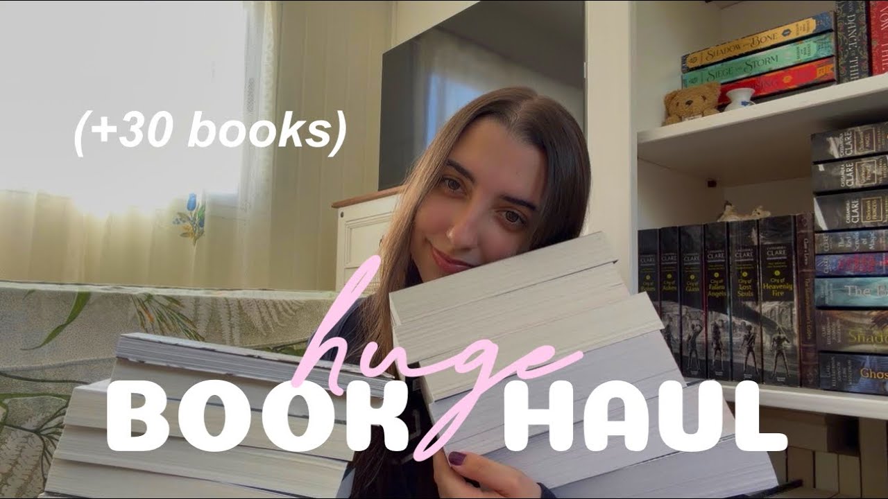 Huge BOOK HAUL (+30 BOOKS)📚💫