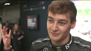 George Russell post-race interview | 2022 São Paulo Grand Prix