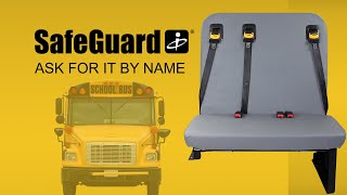 SafeGuard - Ask For It By Name
SafeGuard is a brand of IMMI and the leading provider of 3-point seat belts, portable child restraints, and safety testing in the school bus industry. IMMI was the first to introduce 3-point lap-shoulder belts on school buses nearly two decades ago, and has been the most trusted manufacturer ever since. SafeGuard - Ask For It By Name