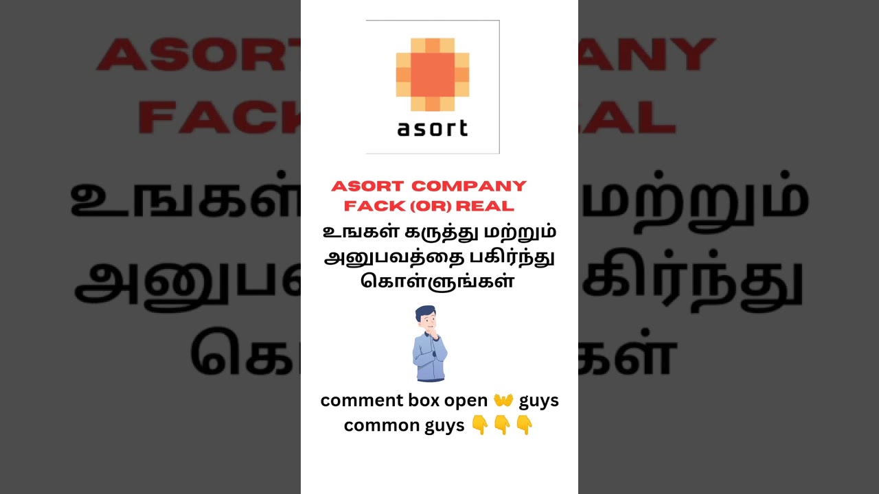 ASORT SCAM OR REAL 🤔🤔