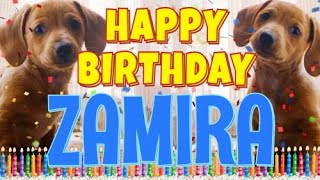 Happy Birthday Zamira! ( Funny Talking Dogs ) What Is Free On My Birthday