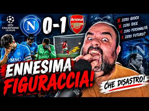 Video NAPOLI 0-1 ARSENAL: MA DOVE STIAMO ANDANDO?! TERZA SCONFITTA E ZERO MIGLIORAMENTI