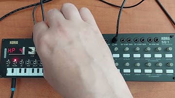 Relaxing ambient music made with Korg NTS-1 and SQ-1