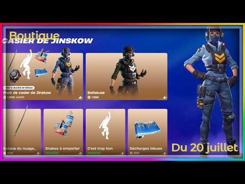PACK DE CASIER DE JINSKOW ! BOUTIQUE DU 20 JUILLET 2026 !