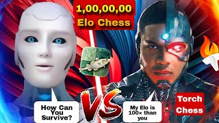 Stockfish 16 Played [1,00,00,00 ELO] INSANE Chess With Torch (1 Million Elo) | Chess Strategy | AI