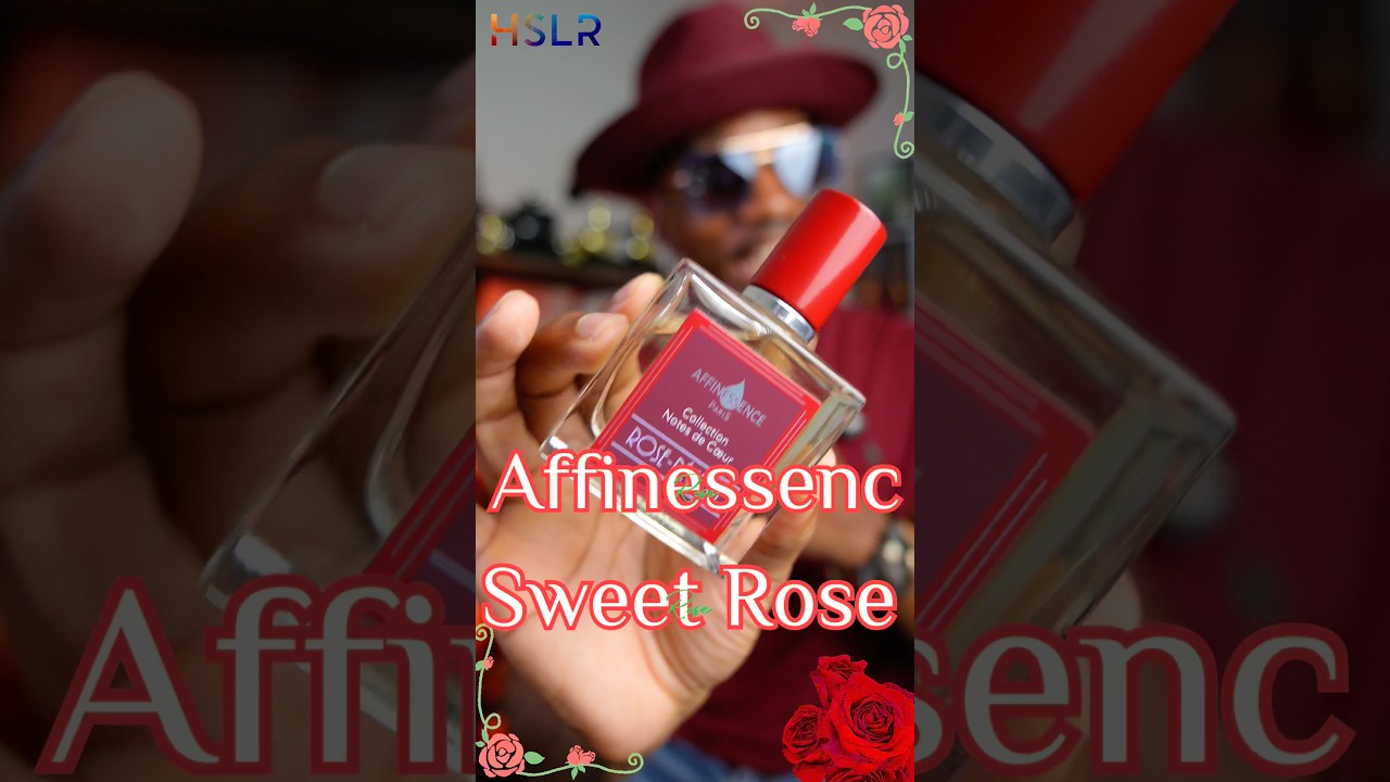 Affinessence New Rose Reglisse fragrance. Let