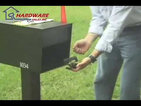 MailBoss Patent Pending Lock System