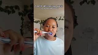 it really works teethwhitening gentianviolet shorts hacks fyp blackgirlvlogs teethcleaning