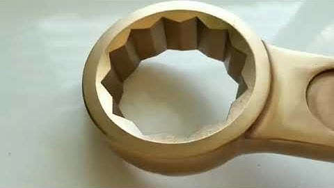 Non Sparking Ring End Slogging Spanner