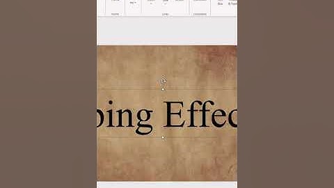 PowerPoint Typing Text Animation Effect #shorts