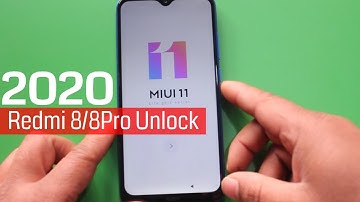 Mi Redmi 8/8 Pro Google Account Bypass/Unlock Mi Account Lock Miui 11
