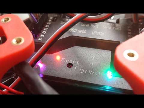 MultiWii Pro MTK GPS + MegapirateNG 3.0.1 R3 Red Led Light Blinking