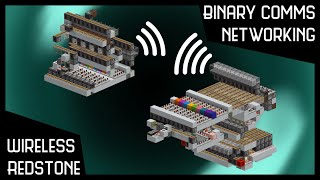 Wireless Redstone Networking in Minecraft