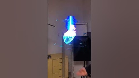 3D holographic heart.3D hologram fan solo solution. #3dhologramfan #3dhologram #3dholographic