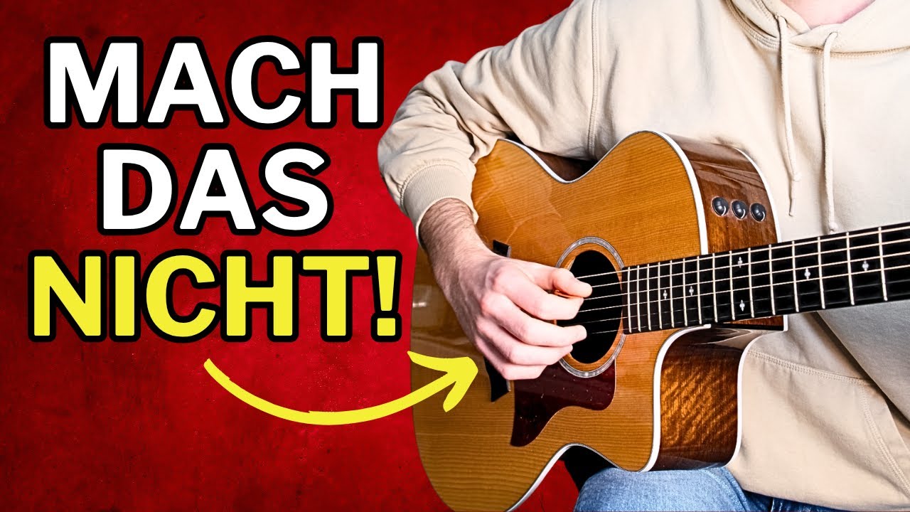 Diese 5 Strumming-Fehler kosten dich guten Sound 🎸