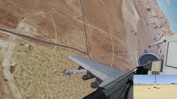 DCS A-10C: Manual profile low altitude ripple (5xCBU-97)