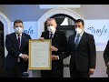 Cumhurbaşkanımız Sayın Recep Tayyip ERDOĞAN'ın teşrifleriyle fabrikamızın açılışını gerçekleştirdik.