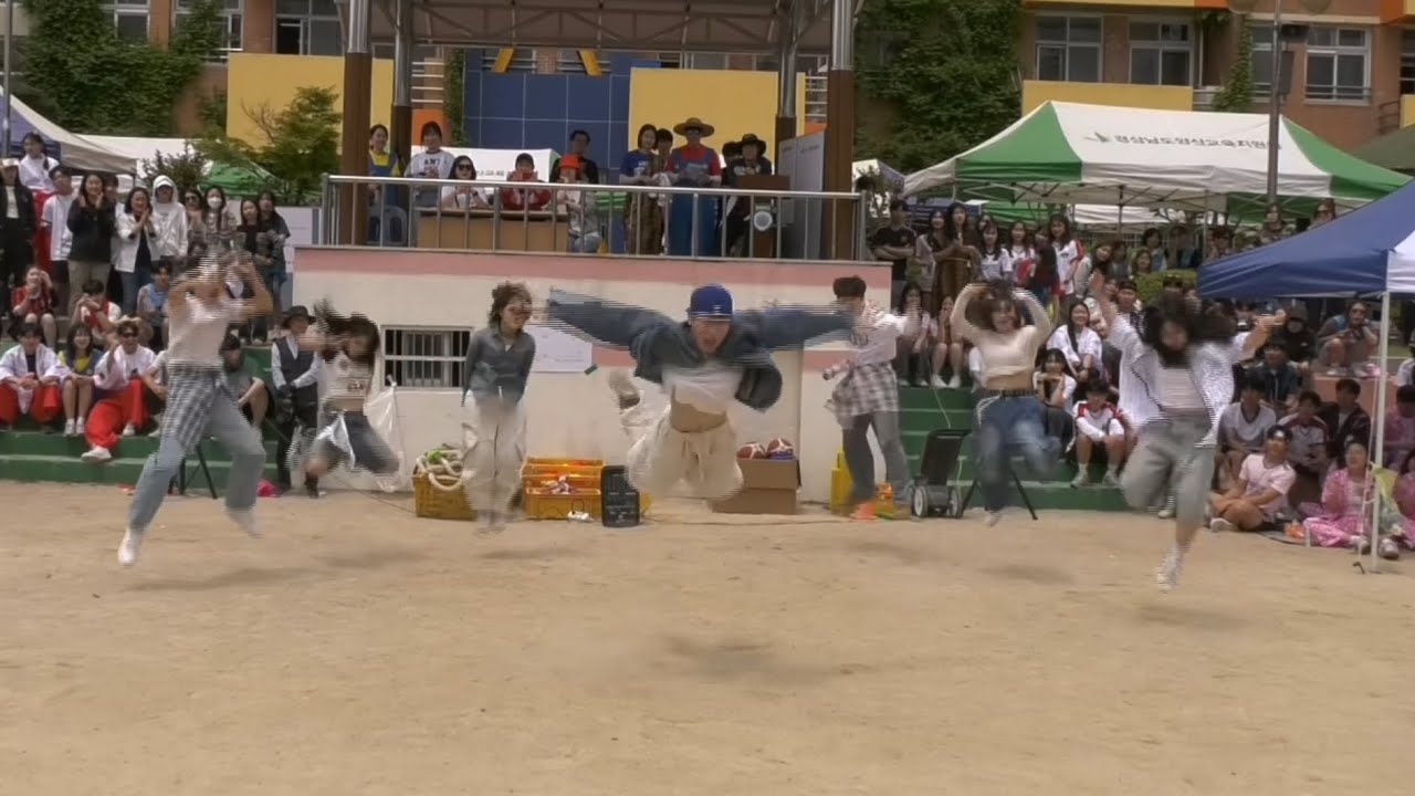 남부고등학교 댄스부 jack pot 깐병 커버 체육대회 공연 영상