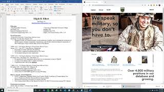 Military Skills Translator for Employers