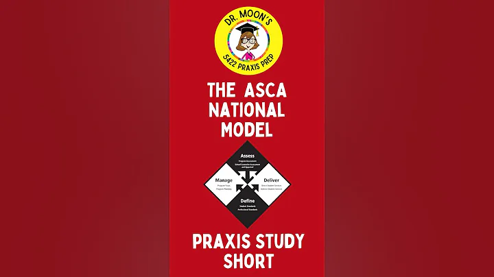 ASCA National Model Praxis Study Short #schoolcounselorpraxis #schoolcounseling #Praxis5422 #asca