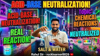 Class-7 Acidic, Basic and Neutral ( Neutral) and olfactory indicator