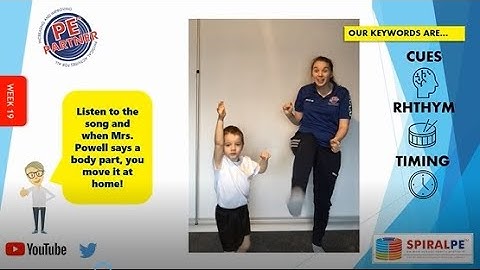 Week 19 - PE lesson for Reception, year 1 and year 2