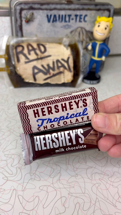 Opening & Comparing 70 Year Old Hershey’s Bar to Present Day Chocolate Bar!