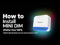 Sonoff MINI-DIM slimme wifi-dimmerschakelaar en -materieel video
