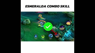 Esmeralda Combo Skill 2026 🔥#MLBB #MLBBS40 #mobilelegends #MLBBGoldenMonth #nilunaa