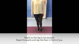 Physiotherapy: Star excursion for ankle and knee stability