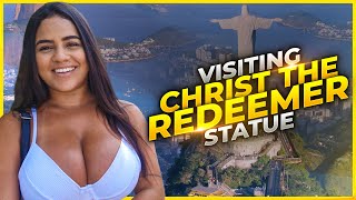 🌟 Brazilian Girl Epic Adventure to Christ the Redeemer Statue! | Must-See Marvel of Brazil 🇧🇷