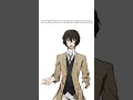 NAH ASAGIRI AND GEGE ARE FS FRIENDS #shorts #bungoustraydogs #bsd #anime #dazai #manga #文豪ストレイドッグス
