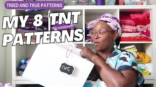 [697]MY 8 TNT PATTERNS||Tried And True Patterns That I Depend On For My Go-To #sewingpattern