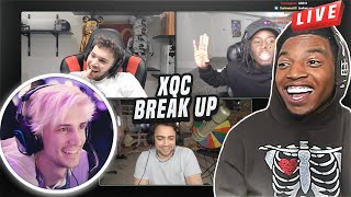 BLOU REACTS TO XQC BREAKUP ON STREAM WITH ADIN ROSS, KAI CENAT, MIZKIF