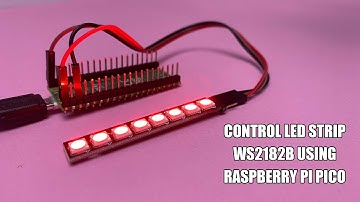 Control WS2812B NeoPixel LED Stick Using Raspberry Pi Pico #raspberrypi #microcontroller