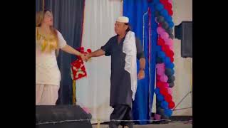 Jahangir Khan & Neelam Gul Stage Hot Dance With Pashto Song | Za Gandageer Yama | Dubai Musical Show
