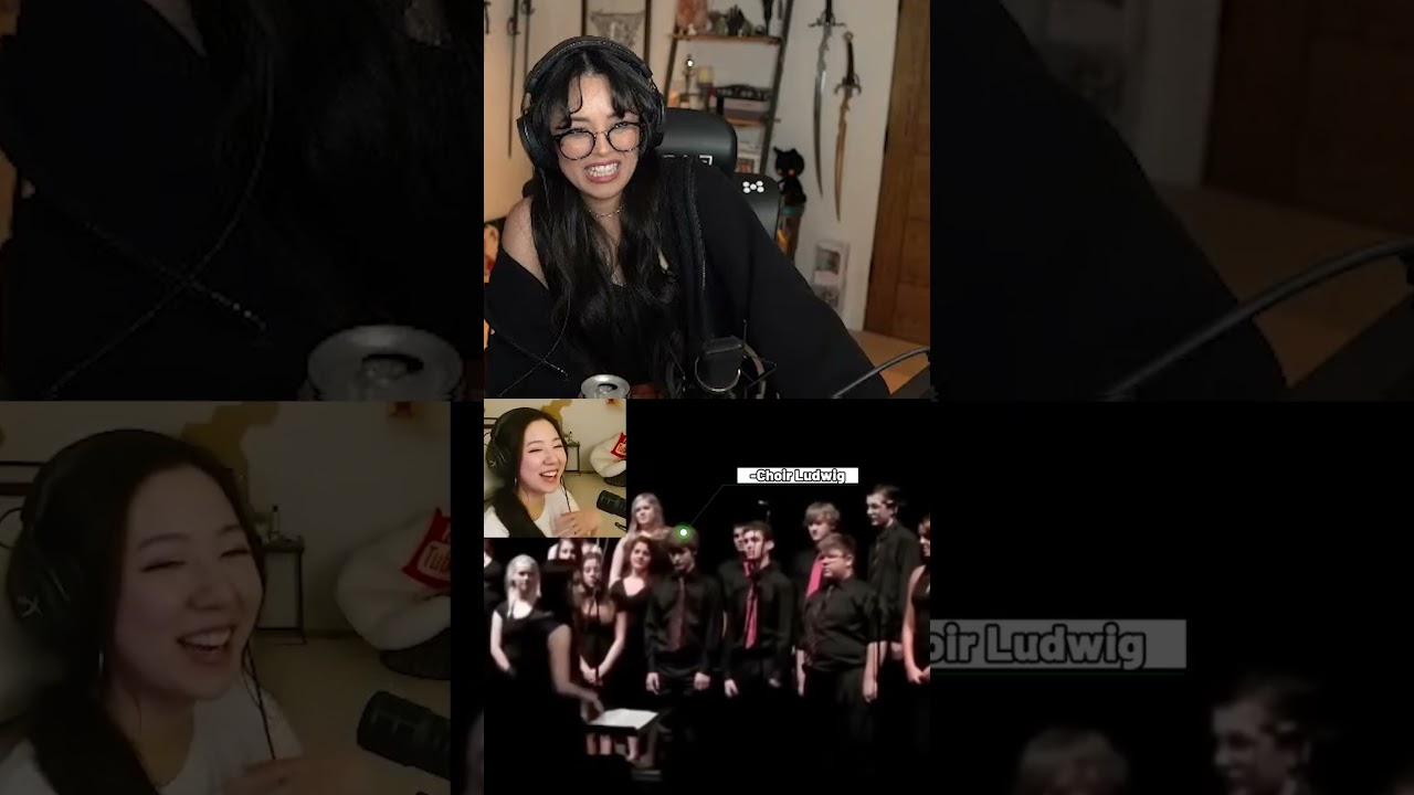 Valkyrae REACTS to Choir Ludwig