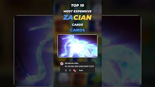 Top 10 Most Expensive Zacian Pokemon Cards #pokemon #pokemoncards #psa10 #zacian #gradedcards