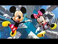 Gta 5 mickey mouse vs minnie mouse water ragdolls  fails funny moments