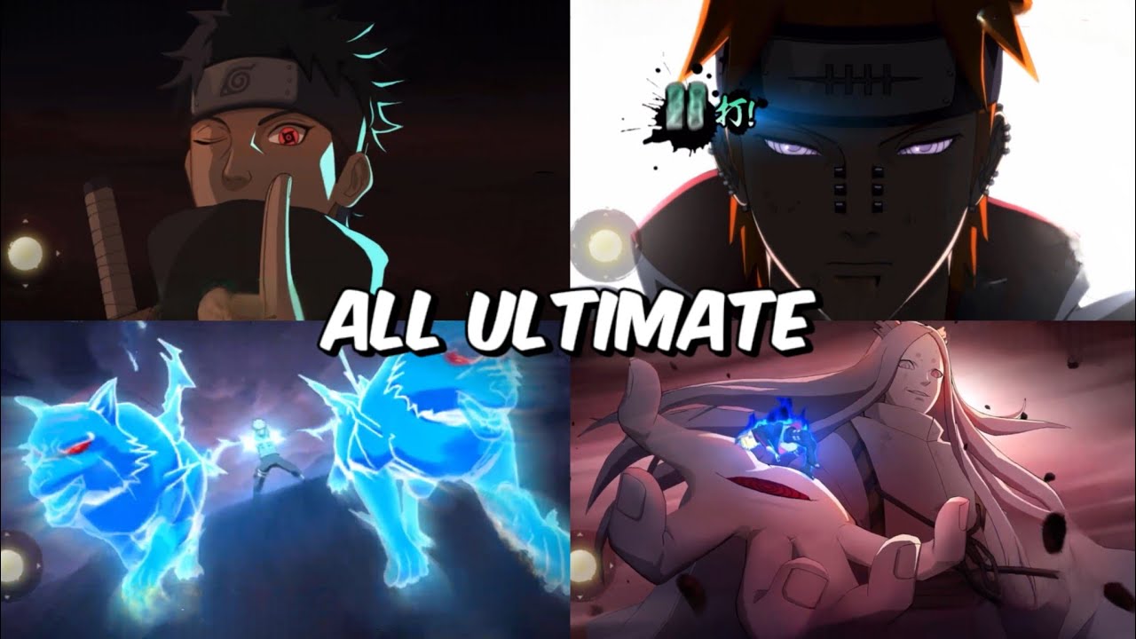 Naruto Mobile - All Ultimate and Team Ultimate Jutsu Characters & Skin in 2024