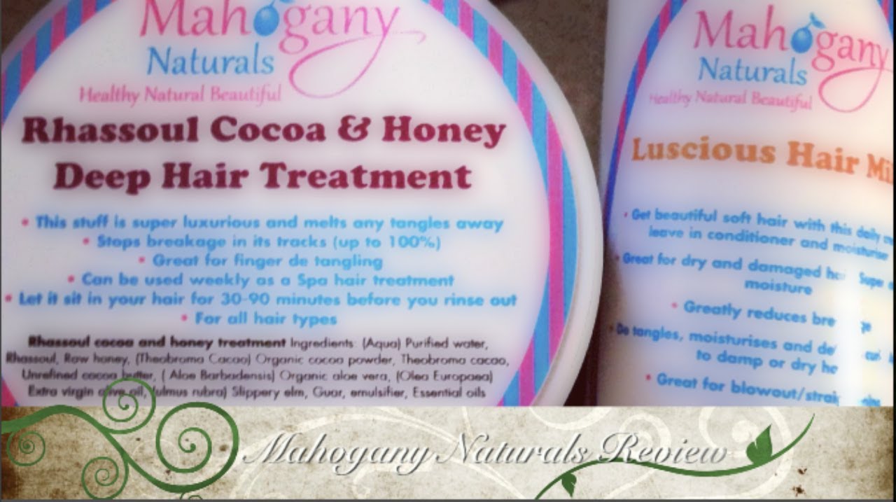 64* Mahogany Naturals Product Review - YouTube