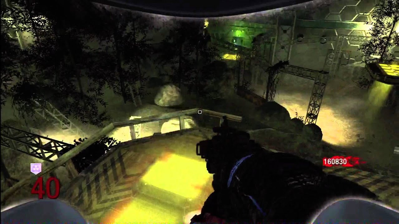 Call of Duty Black Ops Moon Gameplay FINAL Round 40 TUTORIAL AND ZAP GUN UPGRADED GAMEPLAY
