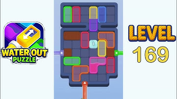Water Out Puzzle Level 169 Walkthrough Solution