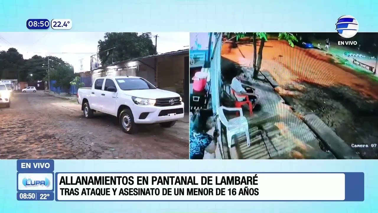 Realizaron 30 allanamientos en la zona conocida como "Pantanal" en Lambaré