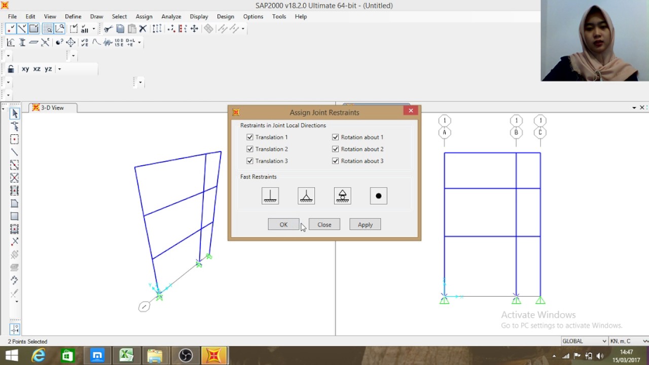 TUTORIAL STRUCTURAL ANALYSIS AND DESIGN 2D FRAME REINFORCED CONCRETE ...