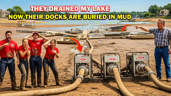 HOA Drained My Lake to “Prevent Flooding” — But Their Docks Ended Up in the Mud