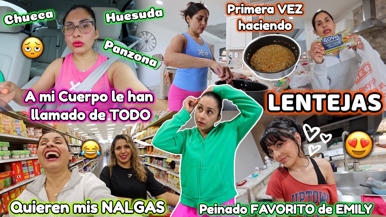 Criticando EL CUERPO de los demás🫩La VECINA quiere mis NALGUITAS😂🍑 Obsesionada con este PEINADO👱🏽‍♀️