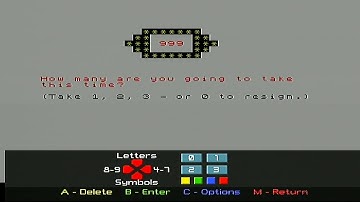 ZX Spectrum Vega Games - Nim