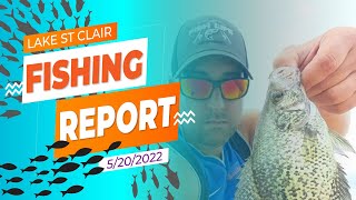 Lake St. Clair Fishing Report 5/20/2022